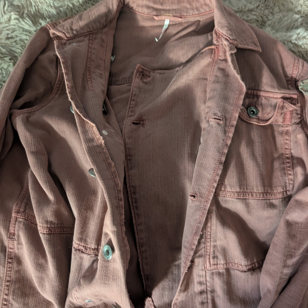 Women's Pink Jacket - Picture 5 of 6